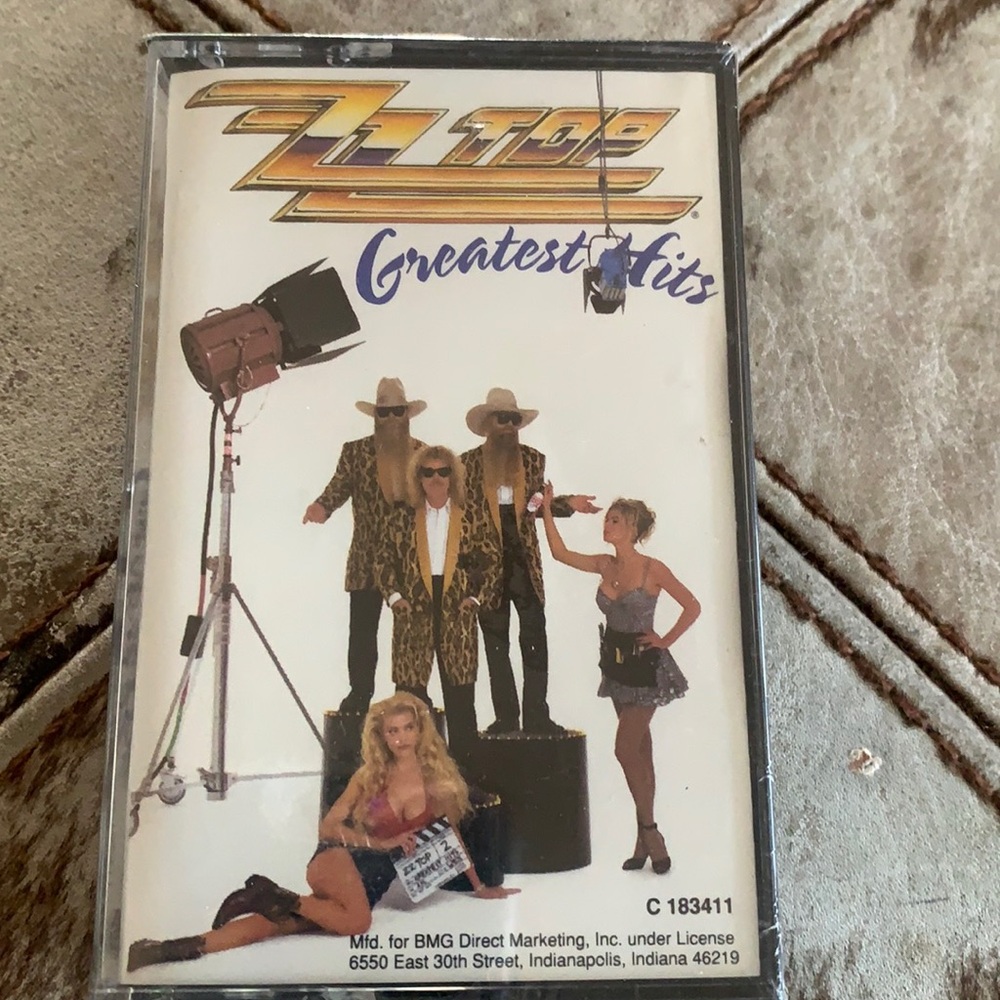 ZZ Top cassette greatest hits unopened